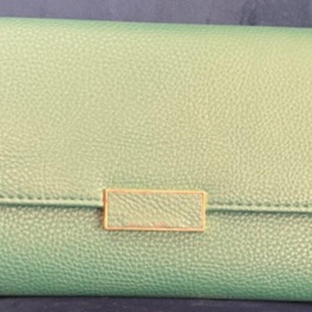 Green purse/clutch